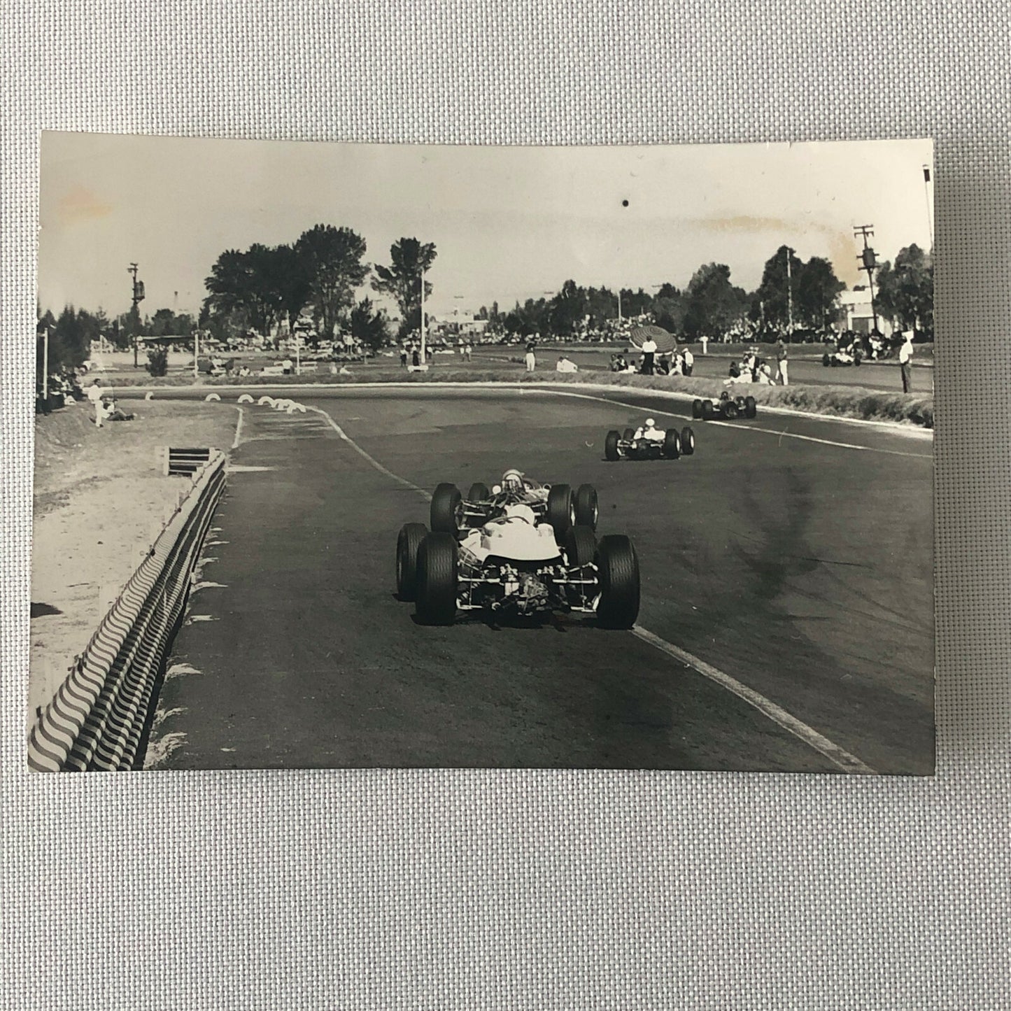 Vintage 1964 Mexico Grand Prix Car Racing Photo Photograph Bernard Cahier 