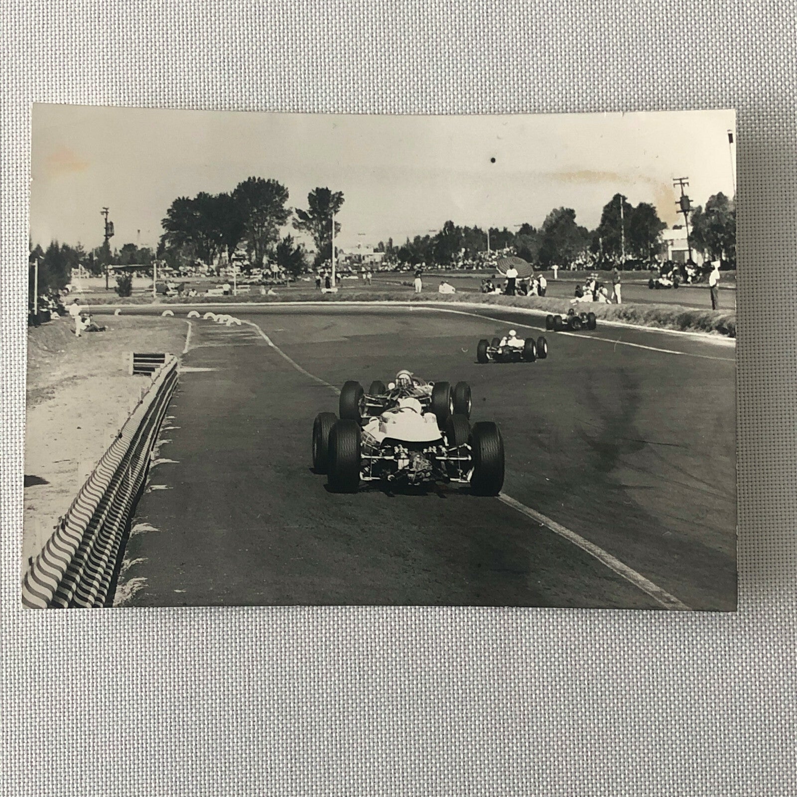 Vintage 1964 Mexico Grand Prix Car Racing Photo Photograph Bernard Cahier 