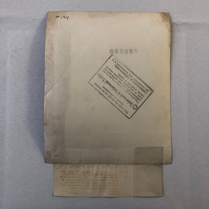 Press Photograph Photo US Ambassador to Mexico 1933 Josephus Daniels Portrait