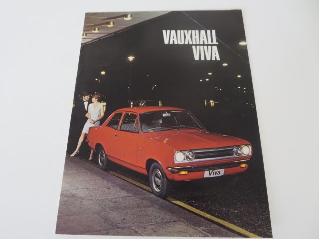 1960s Vauxhall Viva & Estate Wagon Sales Brochure Advertising 