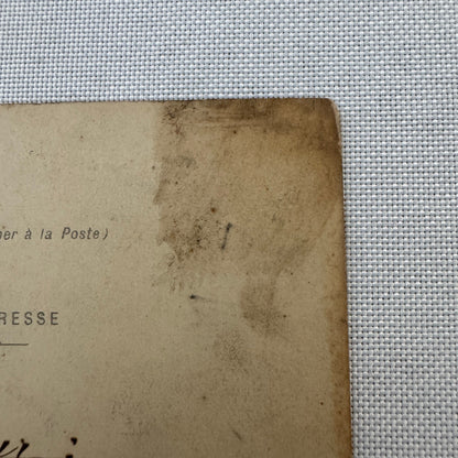 Vintage Zeppelin Airship Dirigible America Postcard Post Card French North Pole