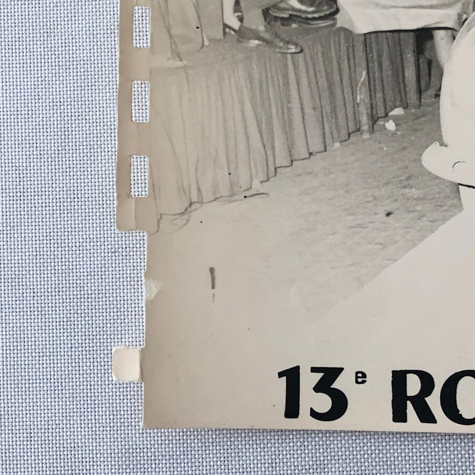 Vintage Renault Alpine Rally Racing Car Photo Photograph 1965 Routes du Nord 