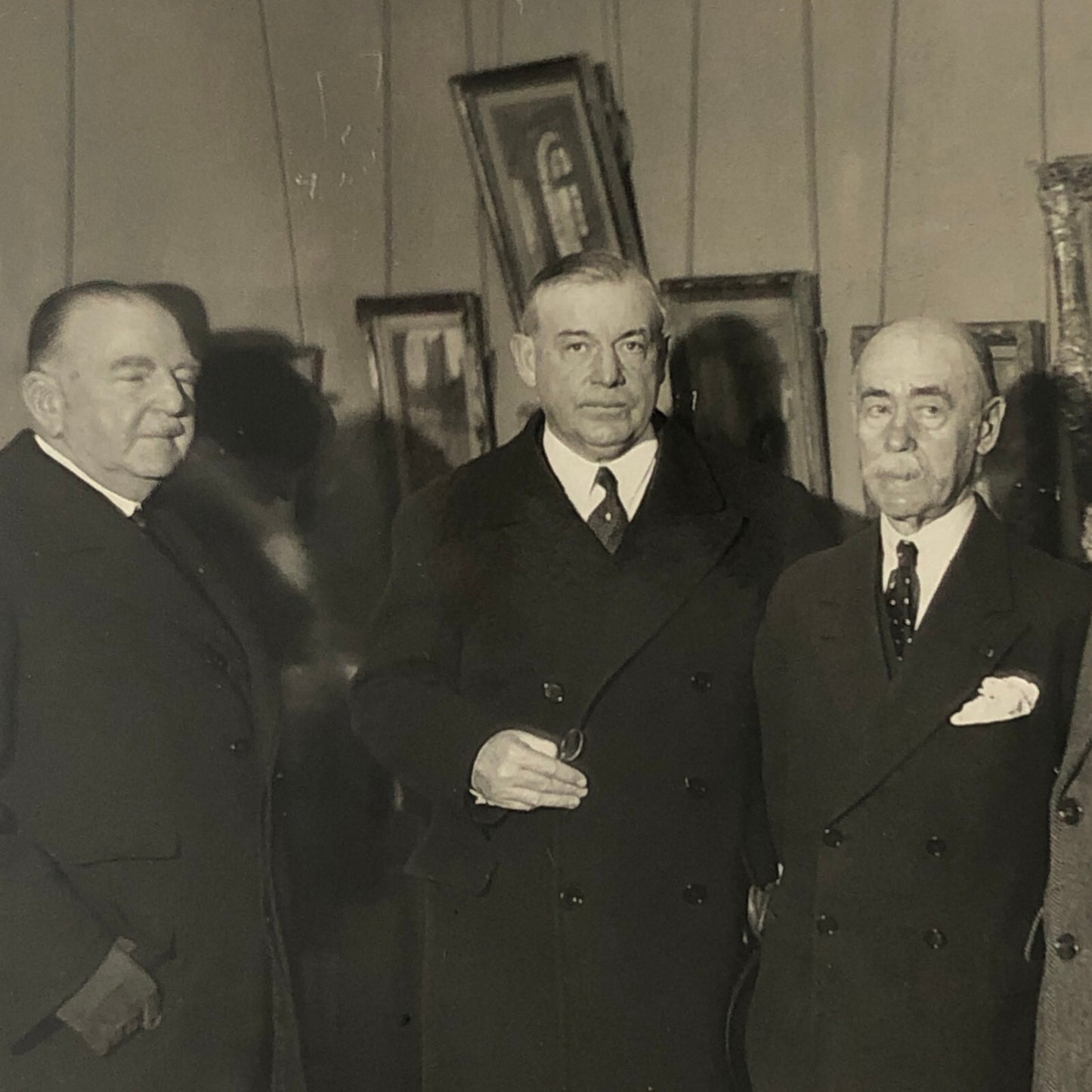 Press Photo Photograph Art Exhibition Galerie Jean Charpentier France Ambassador