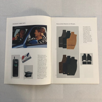 Lancia Thema Factory Accessories Car Sales Brochure Catalog German Text