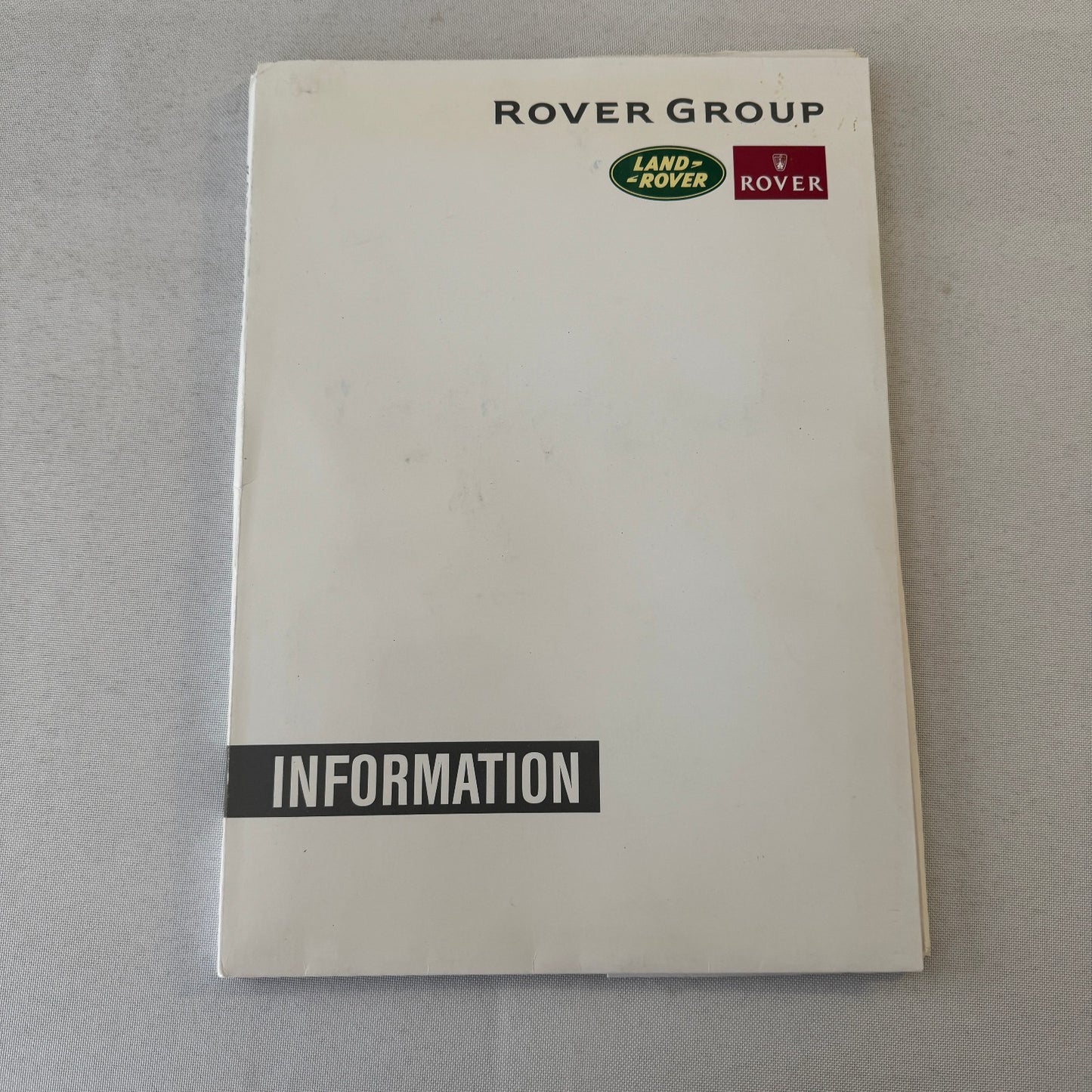 1995 1996 Rover Land Rover Press Kit Mini Cooper MG MGF Range Rover GERMAN