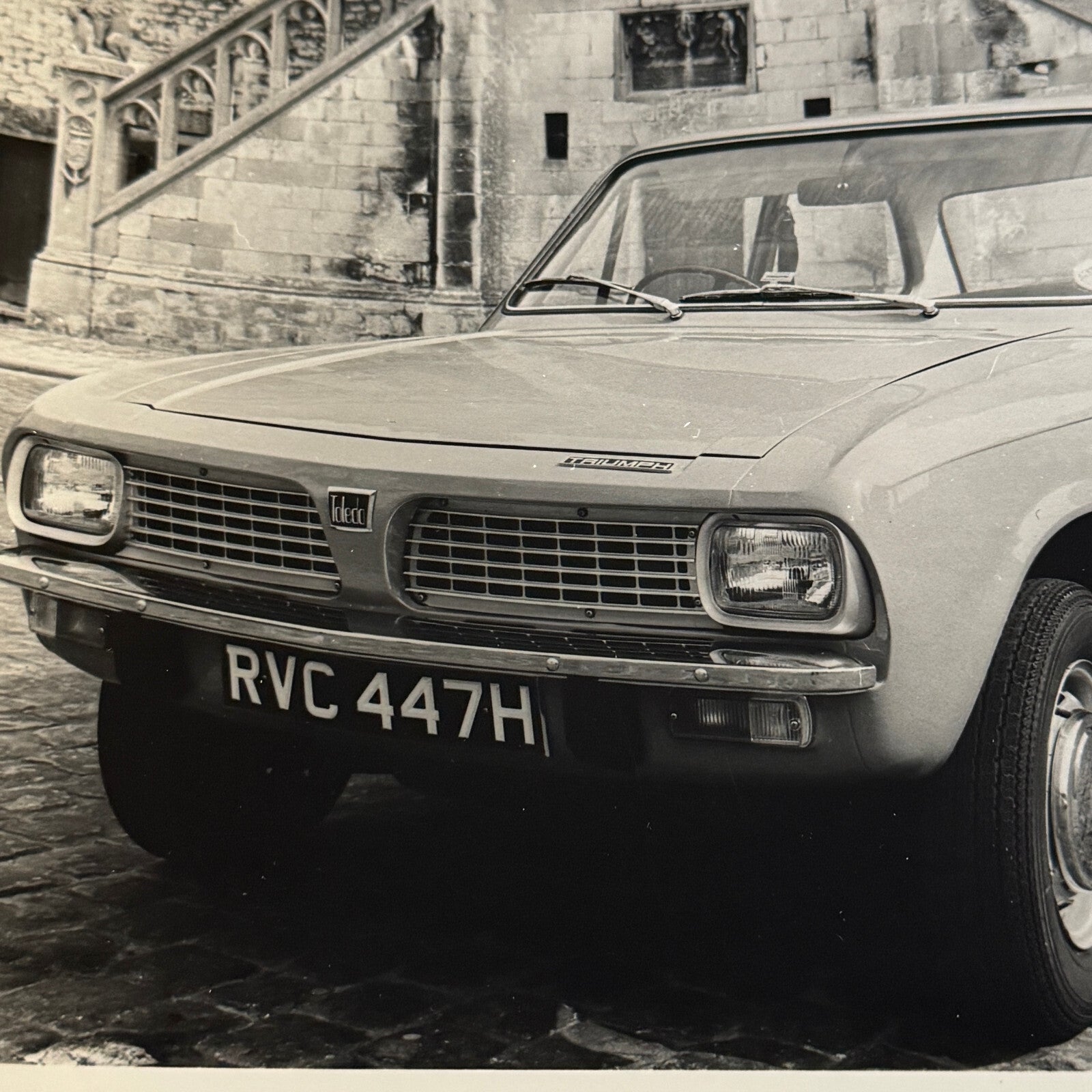 Triumph Toledo Car Factory Press Photo Photograph Print 1971