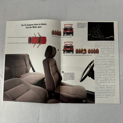 Lada Samara Car Sales Brochure Catalog Prospekt GERMAN Text