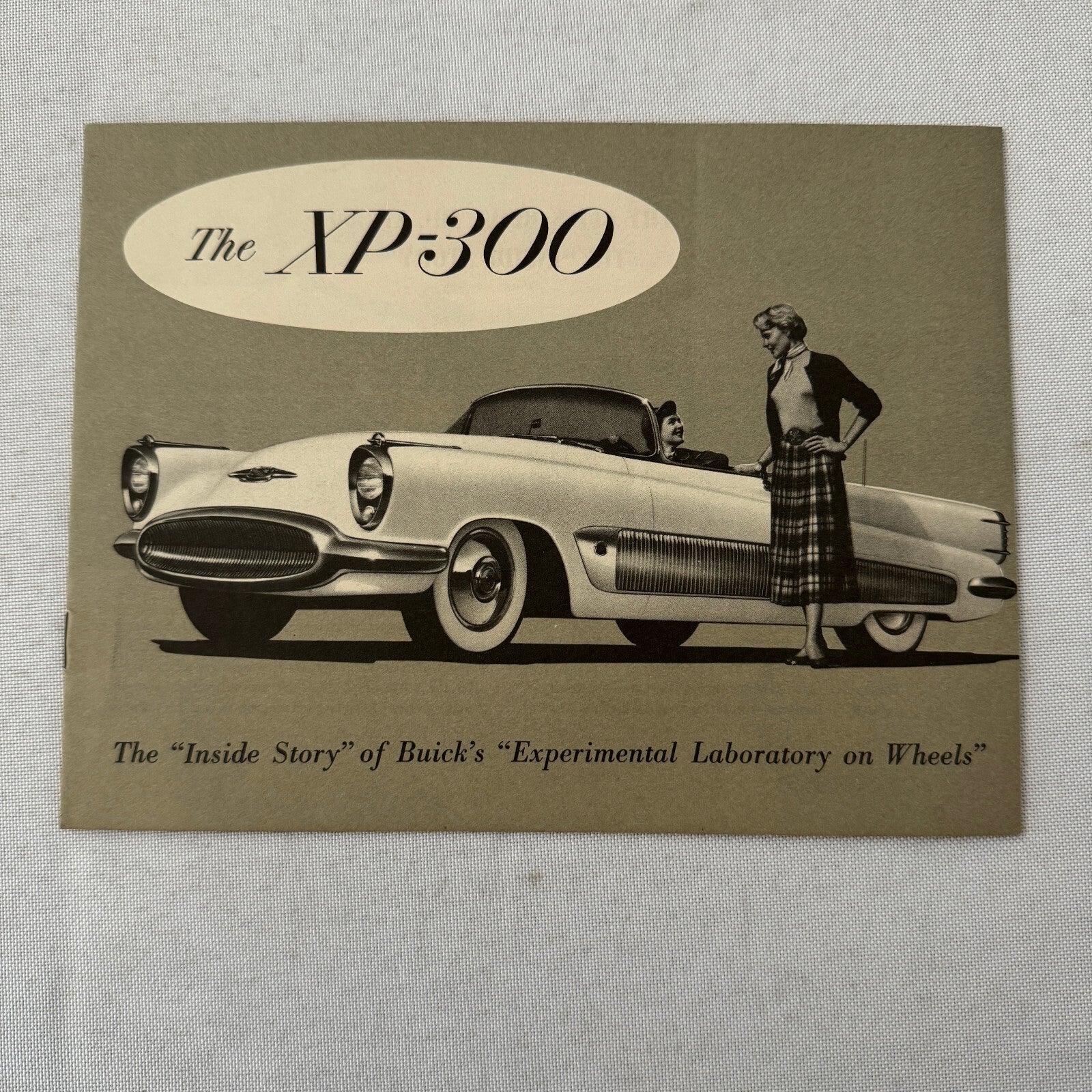 Buick XP-300 Concept Car Prototype Sales Brochure Catalog Advertising