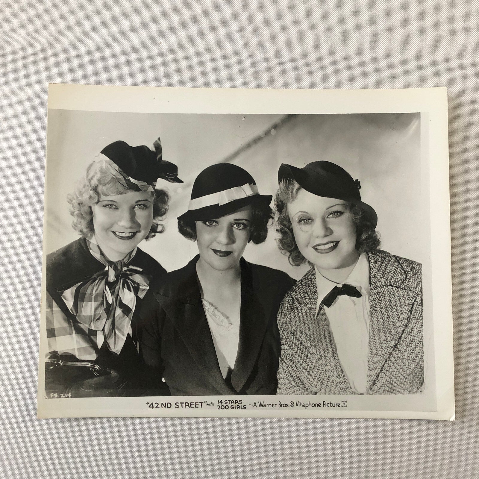 Movie Film Press Photo Photograph 42nd Street Beautiful Actress Warner Brothers