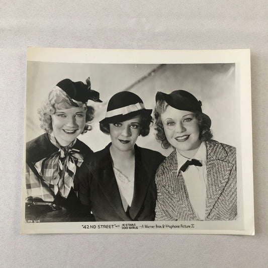Movie Film Press Photo Photograph 42nd Street Beautiful Actress Warner Brothers