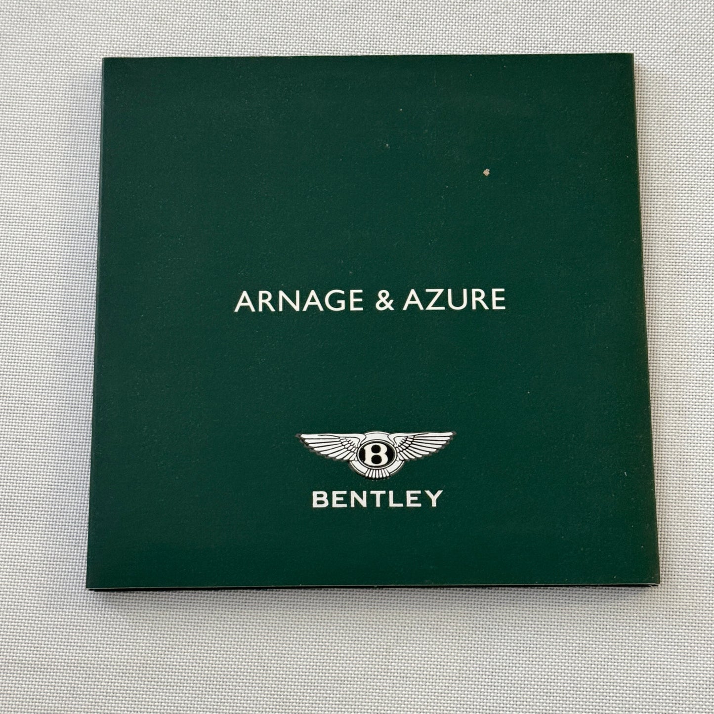 Bentley Arnage and Azure Press Kit Photo CD 2008 2009