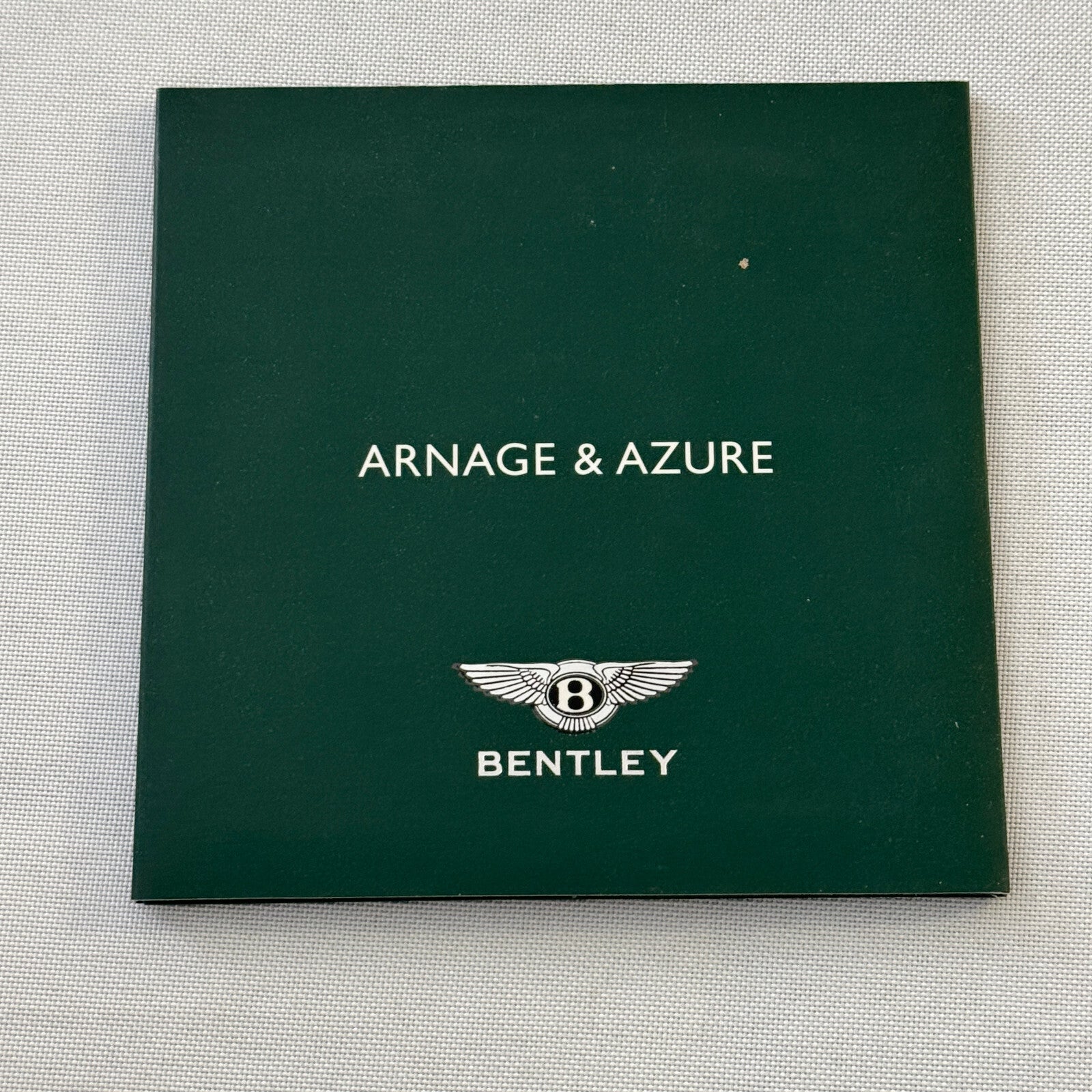 Bentley Arnage and Azure Press Kit Photo CD 2008 2009