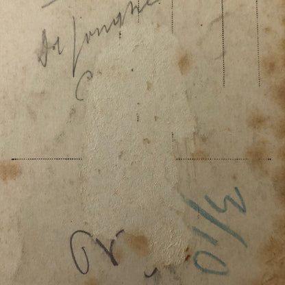 Circus Perfomer Real Photo Postcard Post Card Vintage in Costume