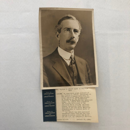 Press Photo Photograph Charles Greeley Abbot Smithsonian Institute Head 1928