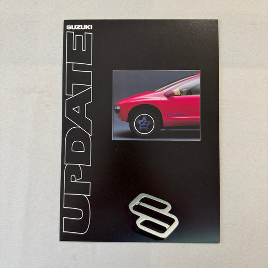 1990 Suzuki Update Brochure Suzuki Swift Sportster Vitara Constellation UK