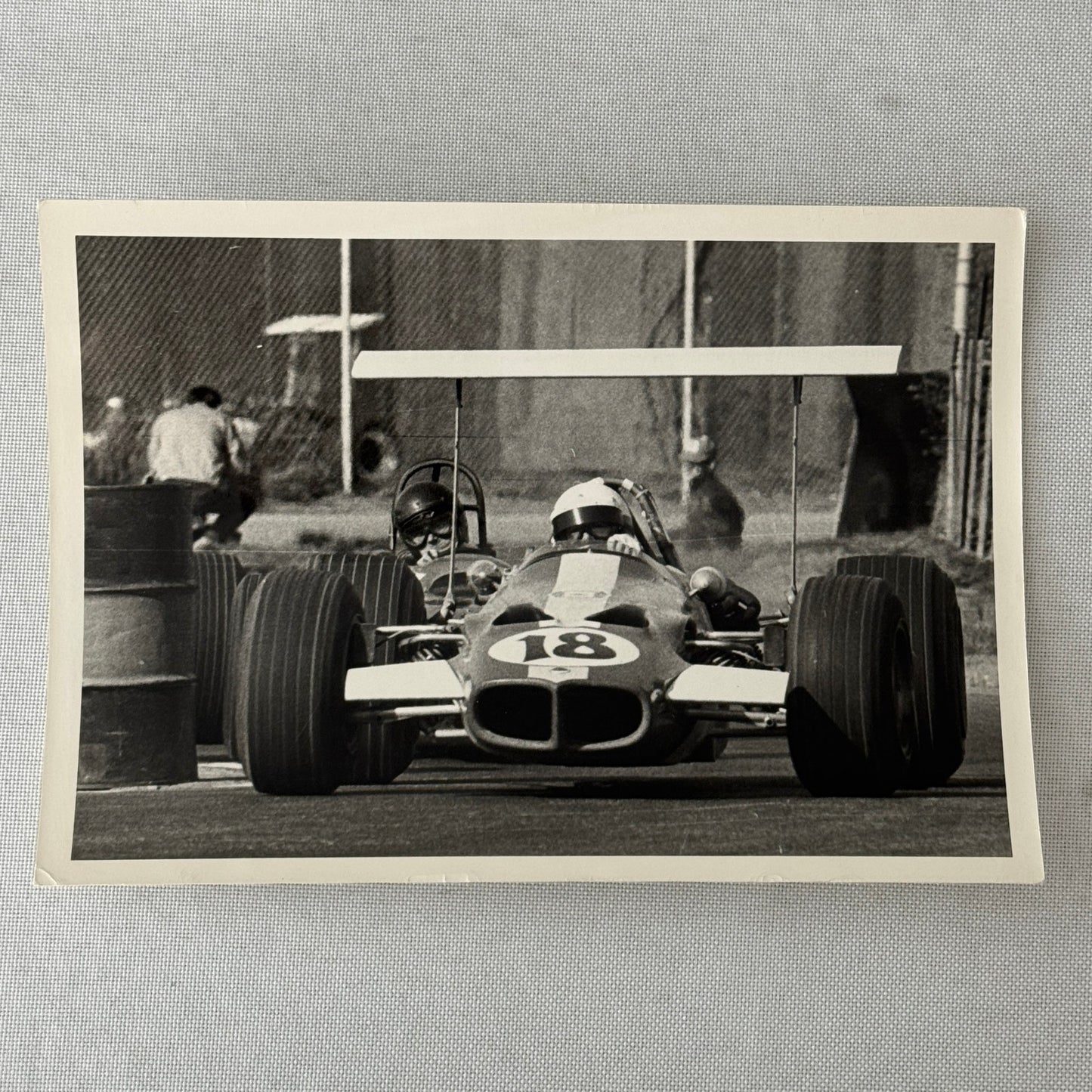 Vintage Car Racing Photo Circuit Mont Tremblant Quebec Photograph