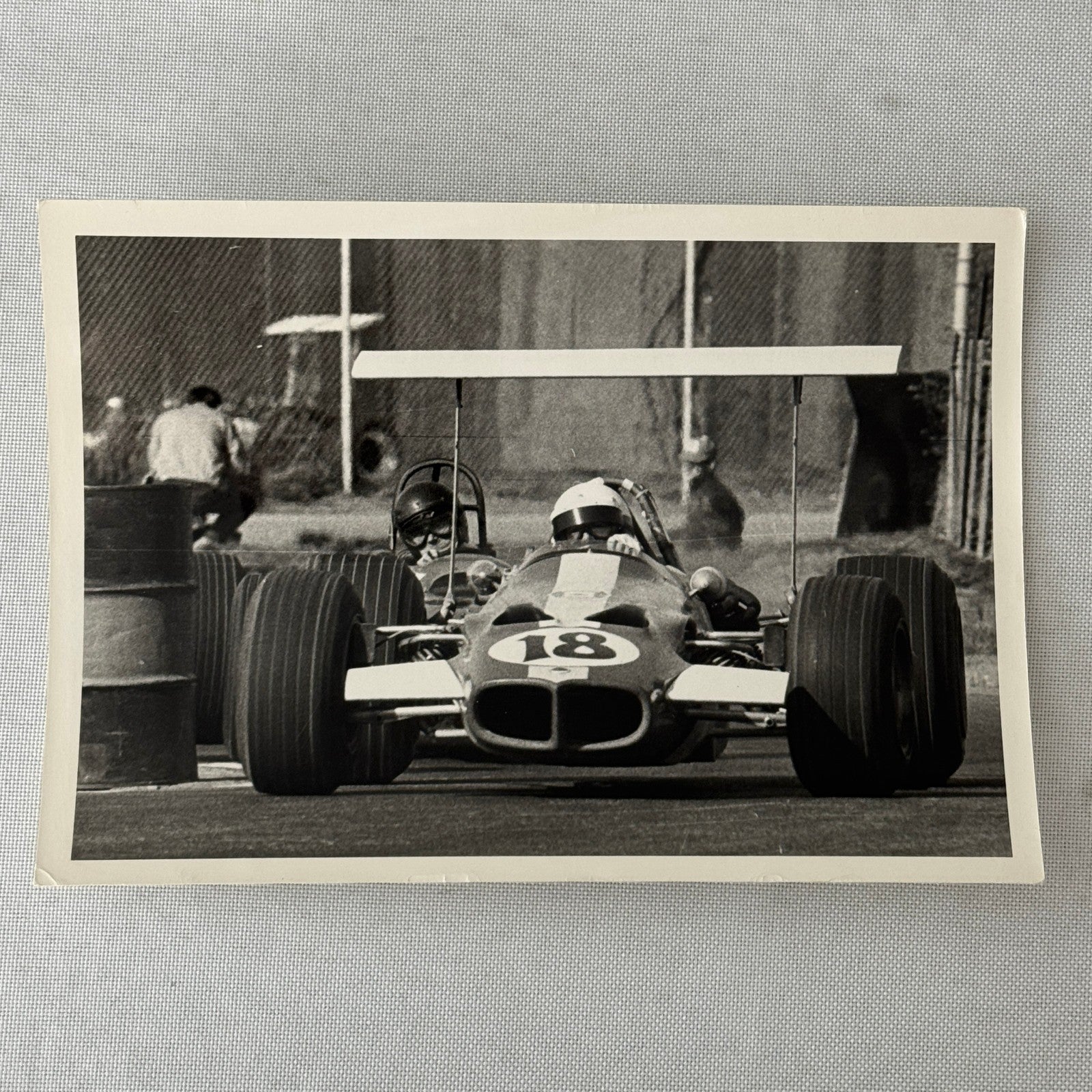 Vintage Car Racing Photo Circuit Mont Tremblant Quebec Photograph