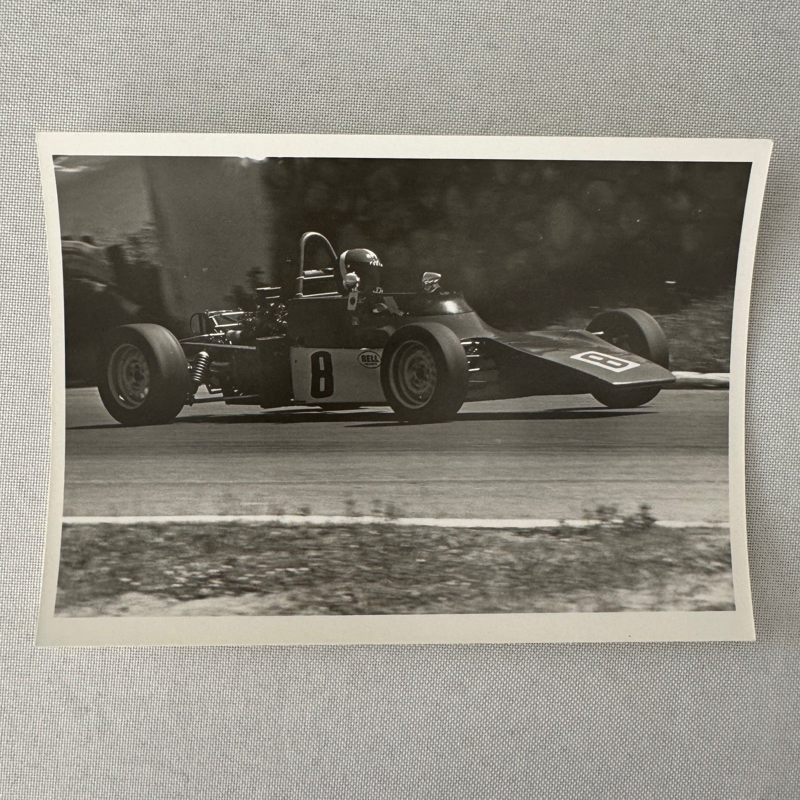 Vintage Car Racing Photo Circuit Mont Tremblant Quebec Canada Photograph