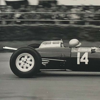 Vintage John Surtees Lola V8 Racing Car Photo Photograph Bernard CAHIER