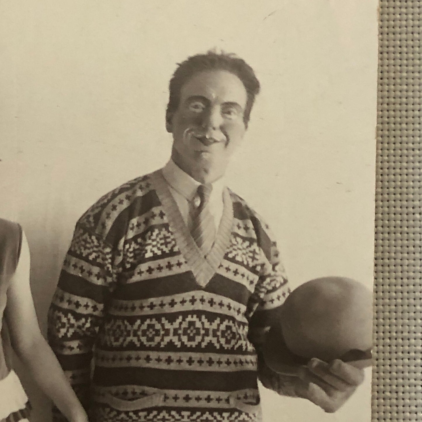 Circus Performer Clown Real photo Postcard Post Card RPPC