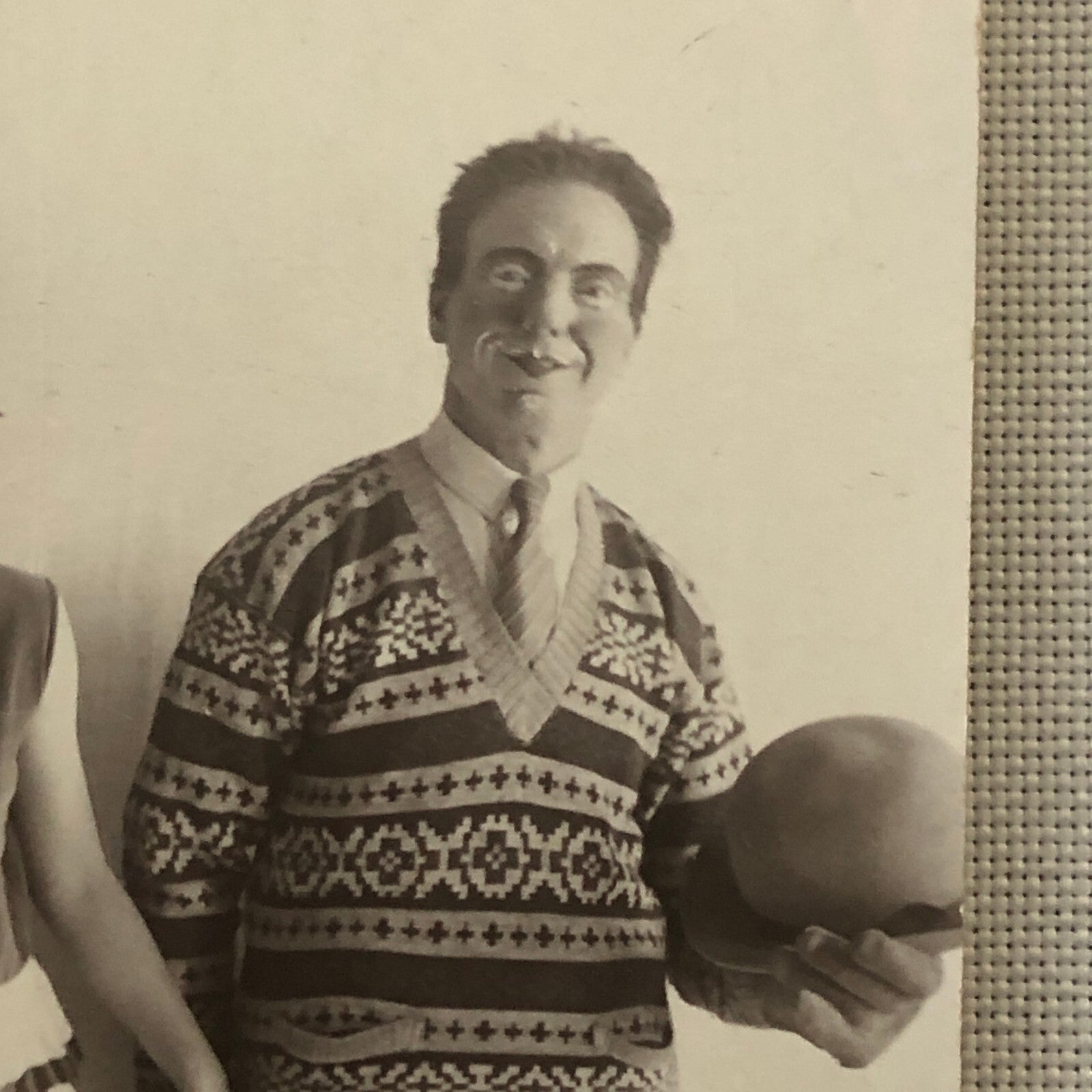 Circus Performer Clown Real photo Postcard Post Card RPPC