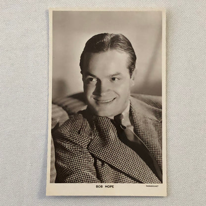 Vintage Bob Hope RPPC Real Photo Postcard Post Card 