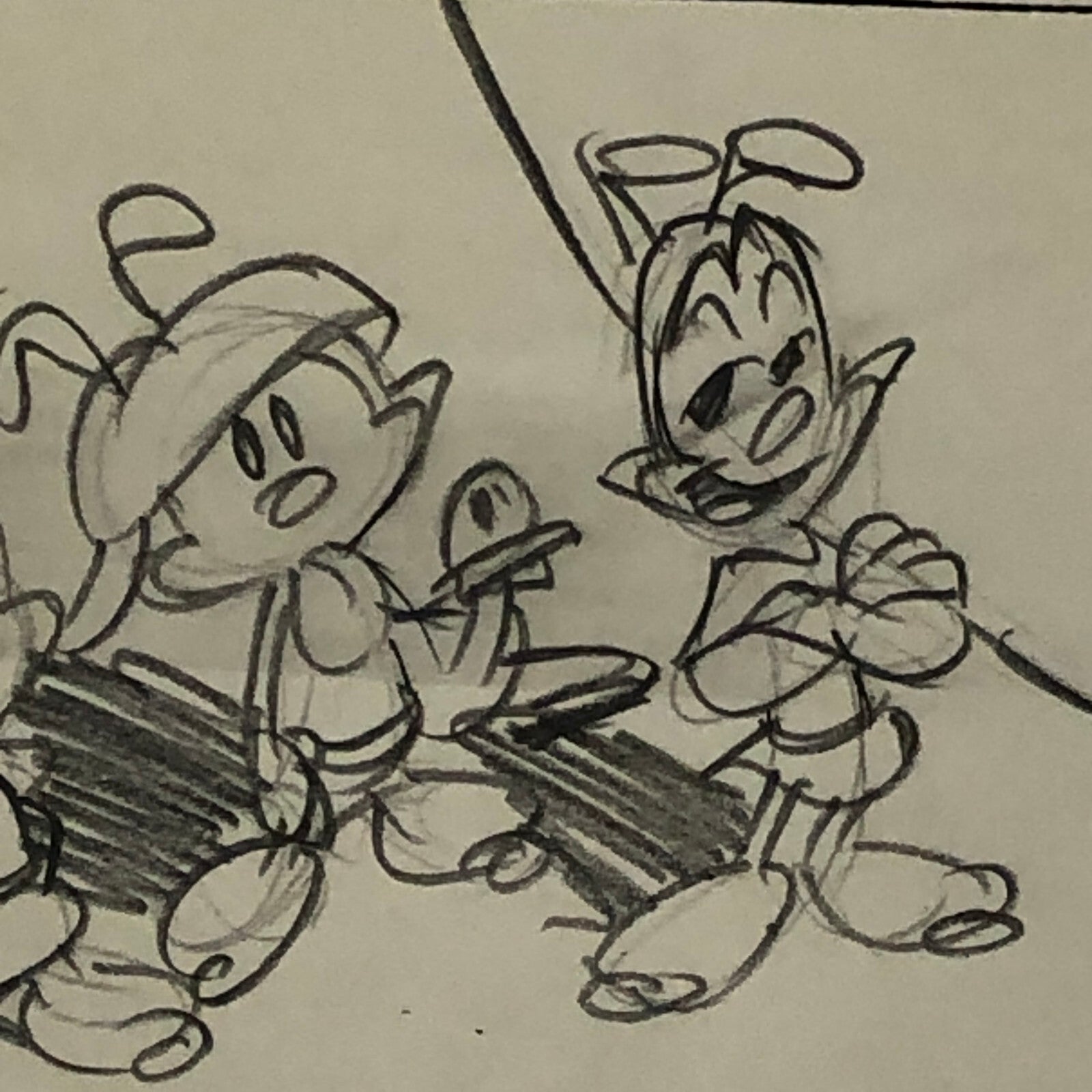 ANIMANIACS Animation Storyboard Illustration Drawing Sketch Story Board Art