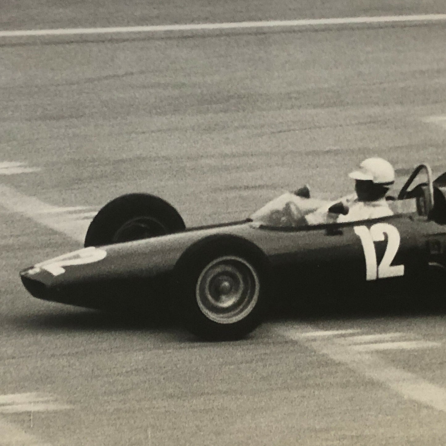 Vintage Grand Prix Racing Car Photo Photograph Print 