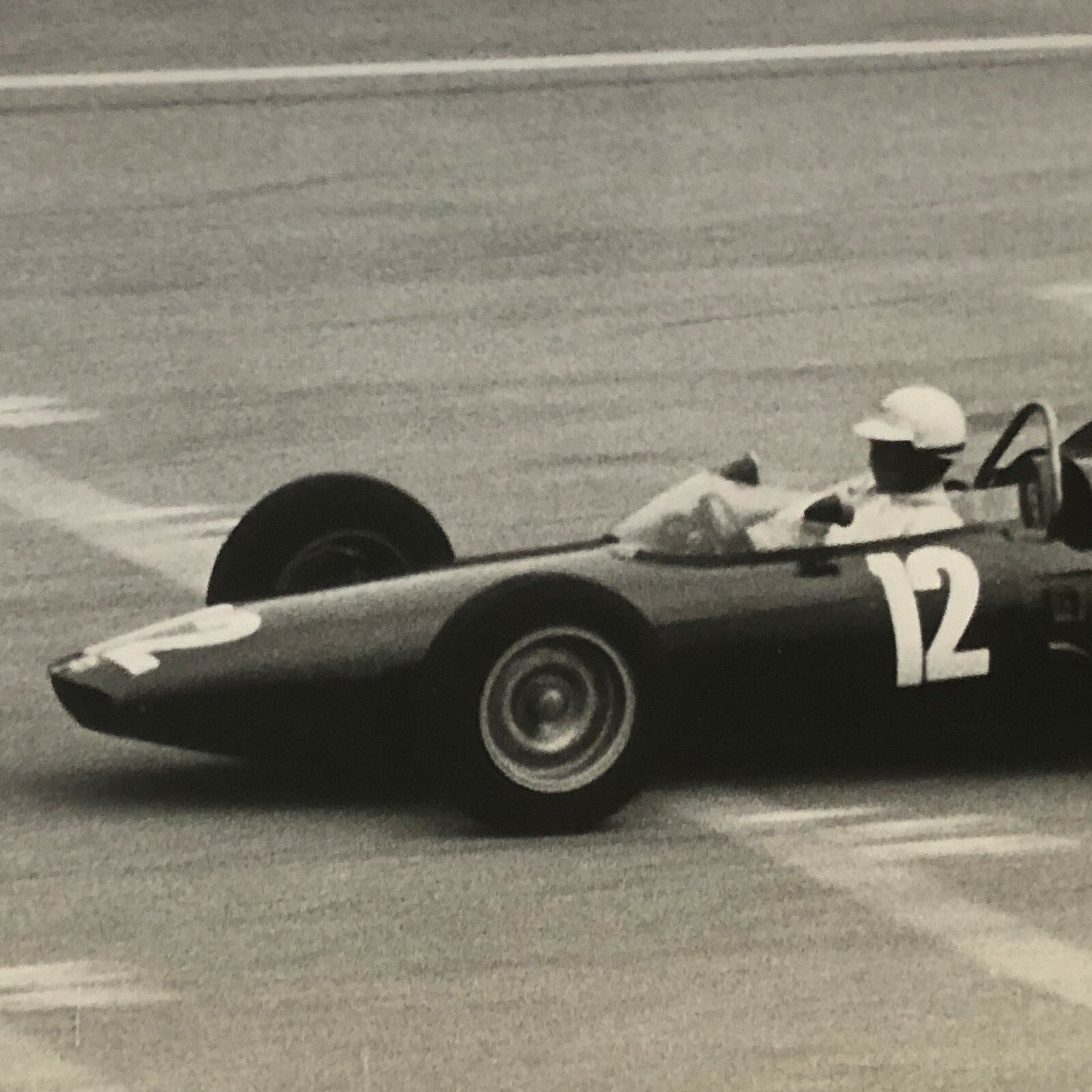 Vintage Grand Prix Racing Car Photo Photograph Print 