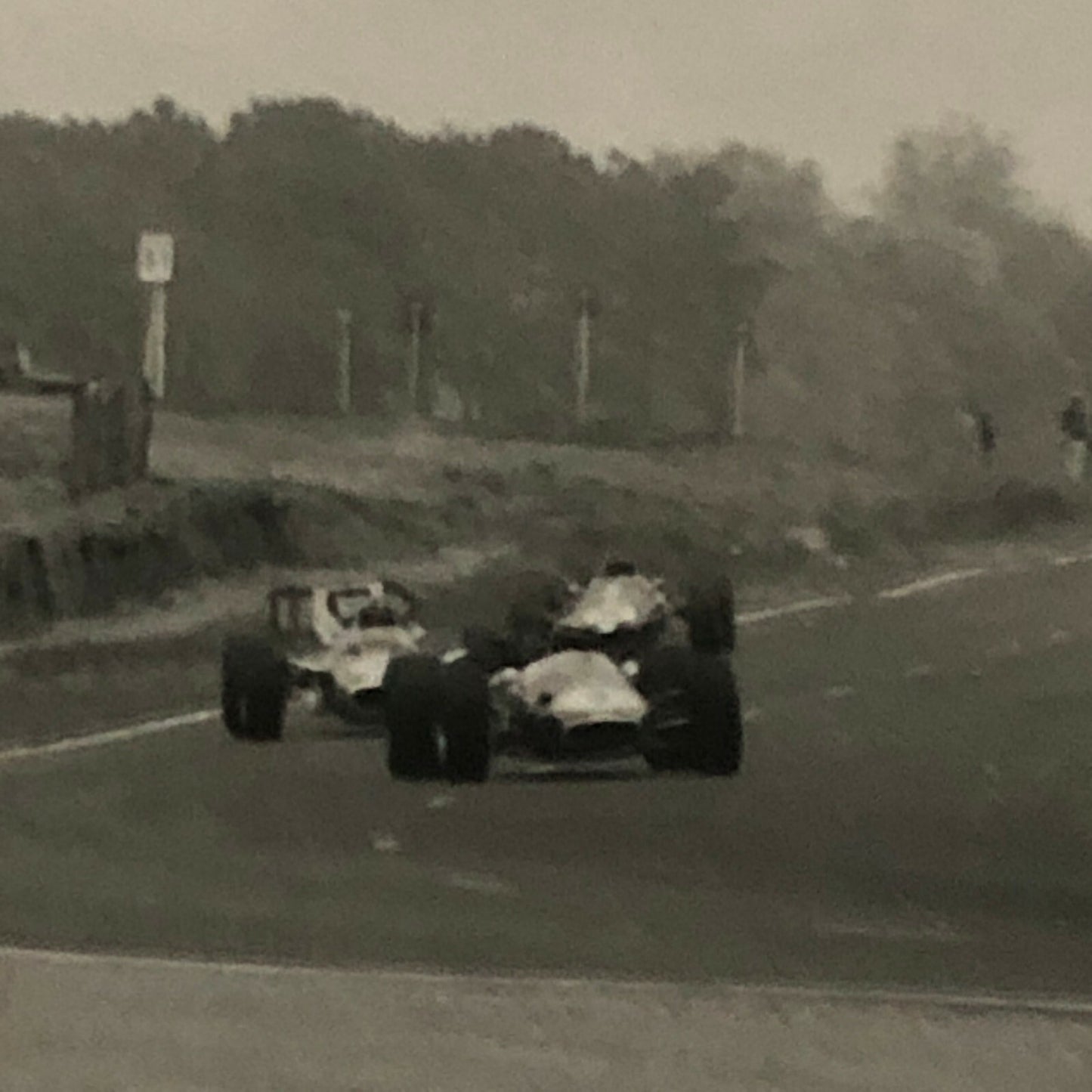 Vintage Grand Prix Racing Car Driver Photo Photograph Print 