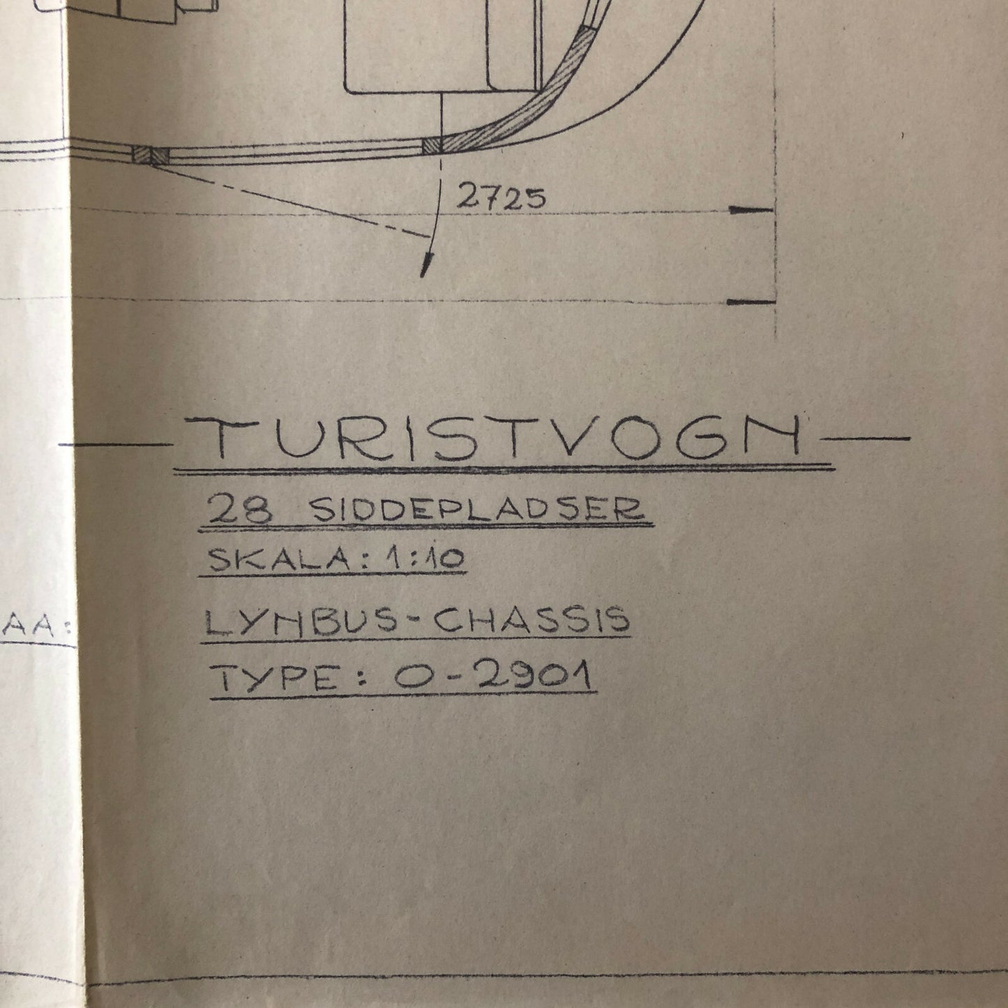1936 Coachbuilder Bus Design Blueprint Rendering Blue Print Coach Bus Truck