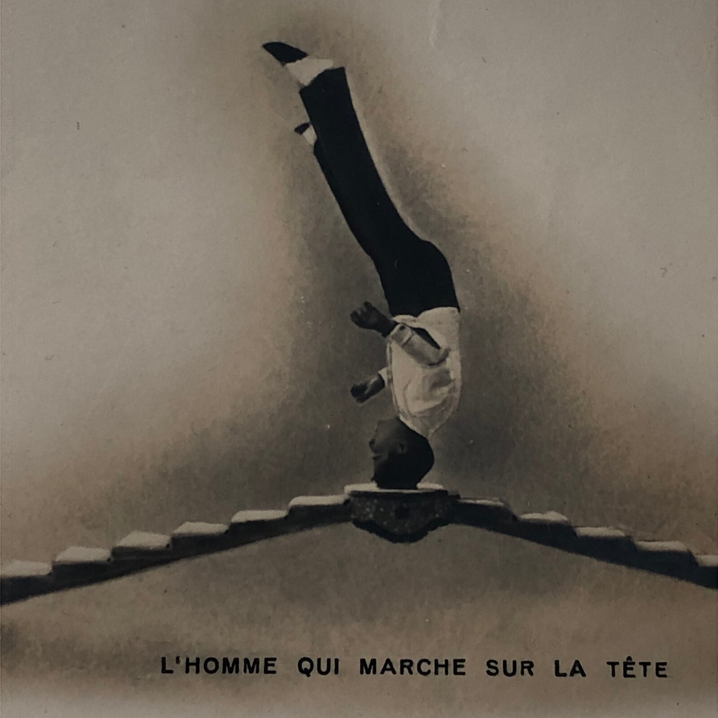 Circus Balancing Act Performer Postcard Post Card Adrian Chiezel