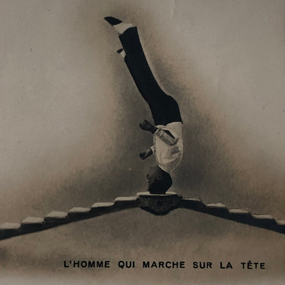 Circus Balancing Act Performer Postcard Post Card Adrian Chiezel