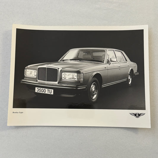 Bentley Eight Car Factory Press Photo Photograph
