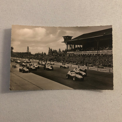 Vintage Car Racing Photo Postcard Post Card Photograph Nurburgring