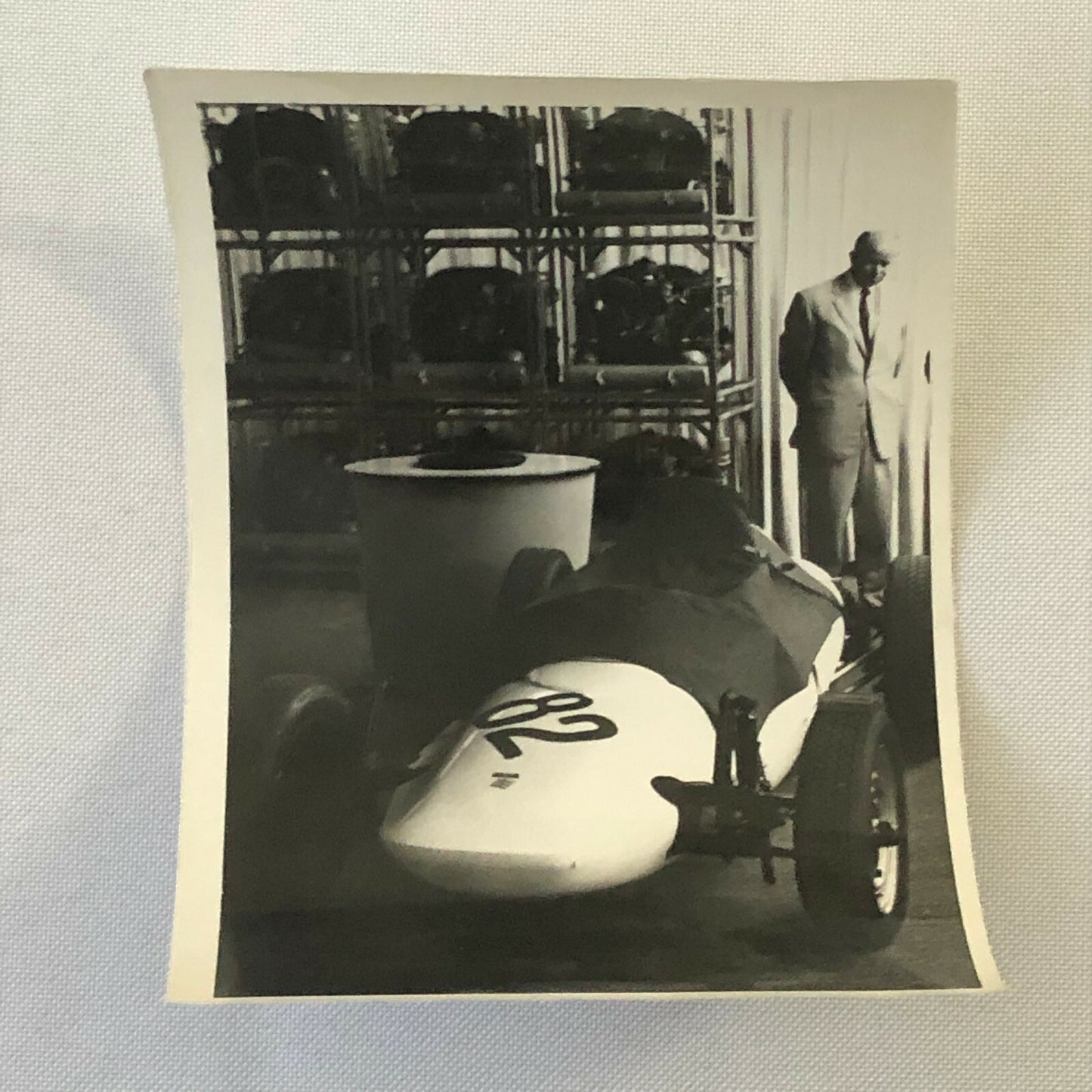 Vintage Racing Car Photo Photograph Print Motorsport Race