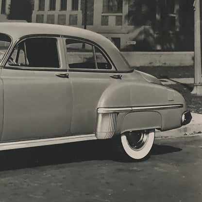 1949 Oldsmobile Series 76 Futuramic Sedan Factory Press Photo Photograph