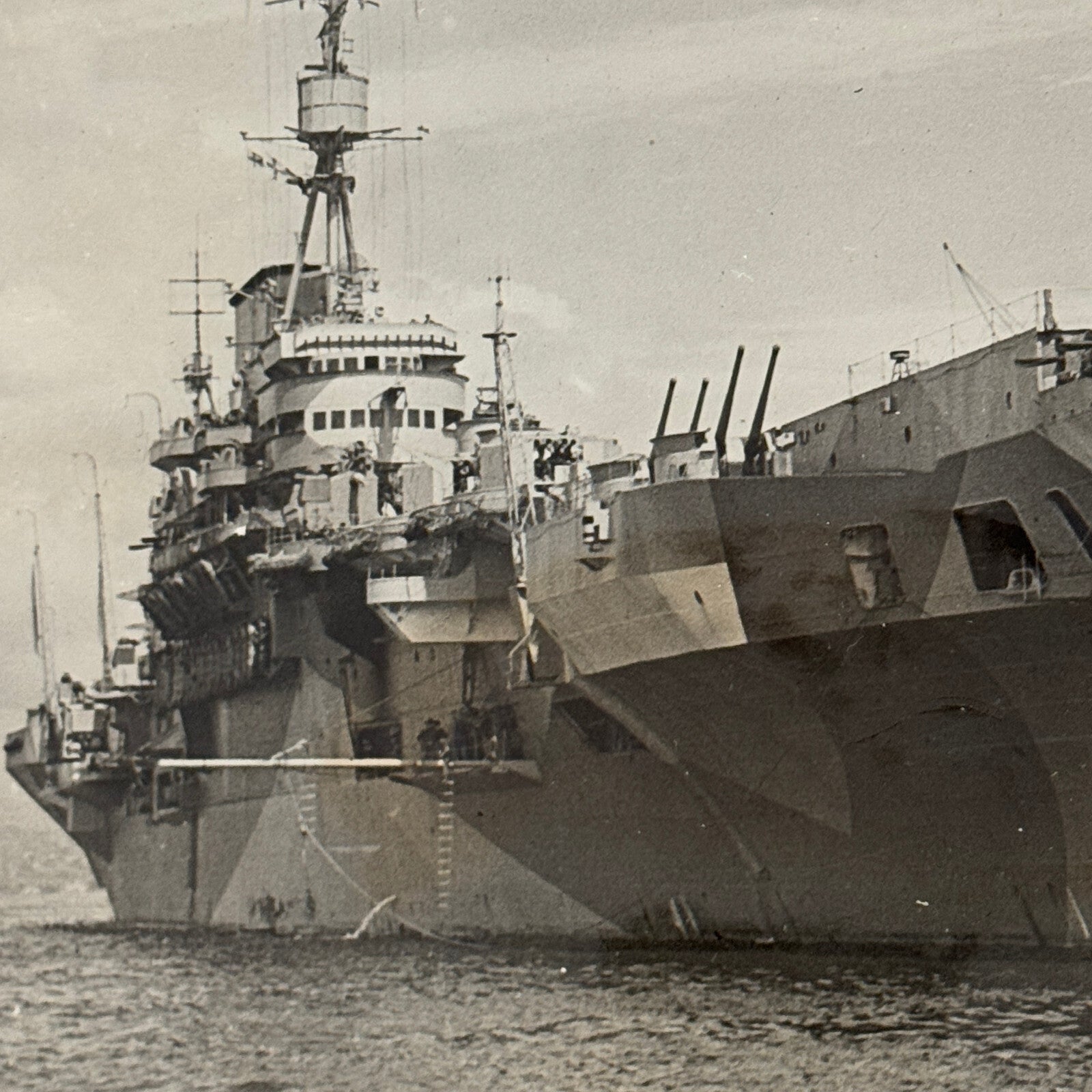 British Navy Aircraft Carrier Ship Boat HMS Implacable Press Photo Photograph
