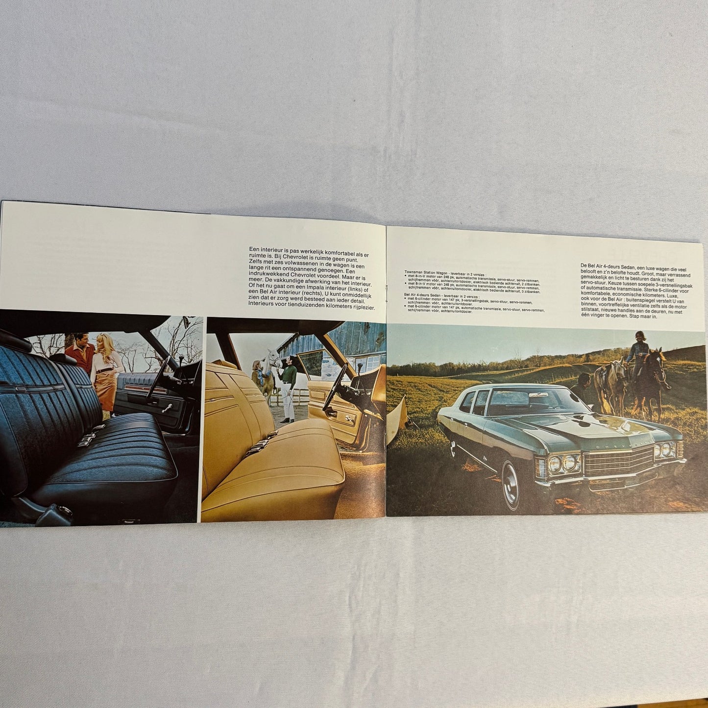 1971 Chevrolet Car Sales Brochure Catalog Corvette Vega Caprice Camaro DUTCH