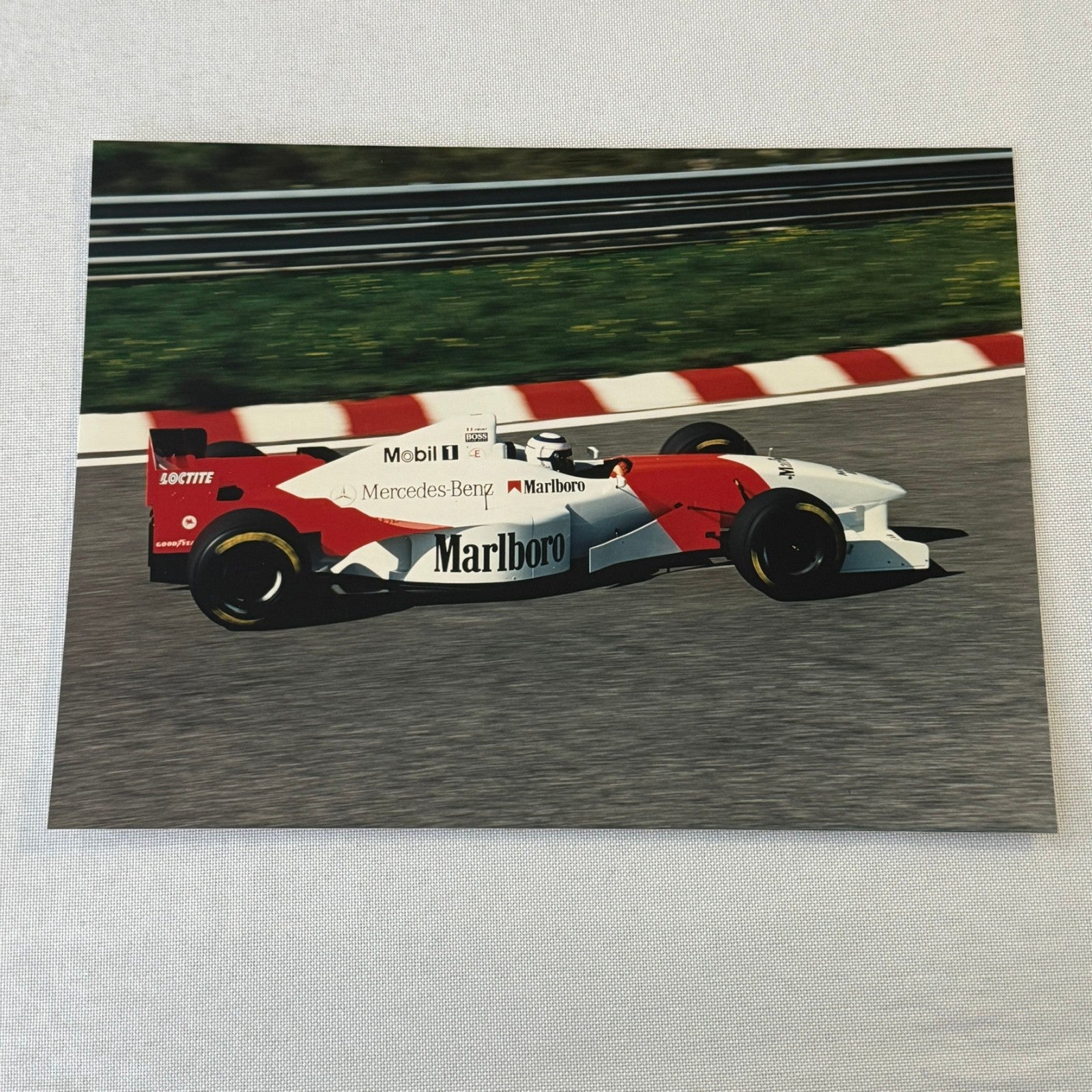 1996 Mercedes Marlboro F1 Formula One Racing Press KIt Mika Hakkinen Coulthard