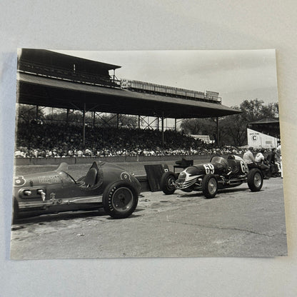 Vintage Racing Photo Photograph Unidentified Car MODERN PRINT