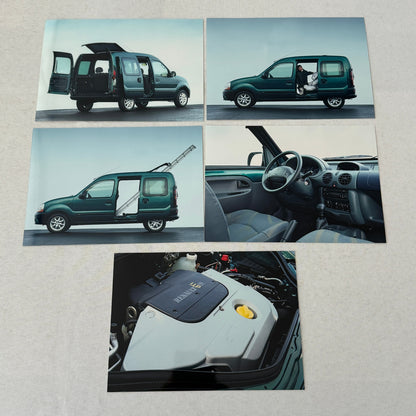 2000 Renault Kangaroo Press Kit with 35mm Photo Slides German Text European