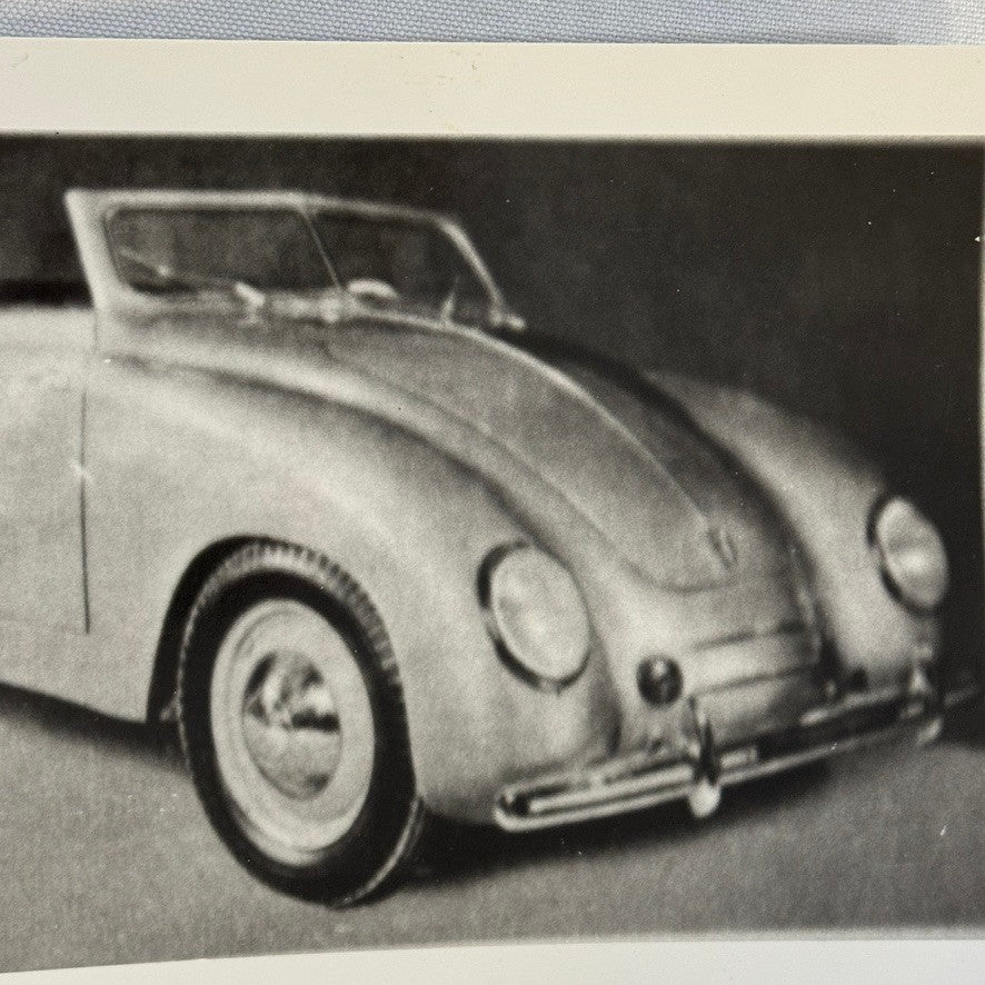Vintage Coachbuilder Car Automobile Convertible Photo Photograph Unidentified