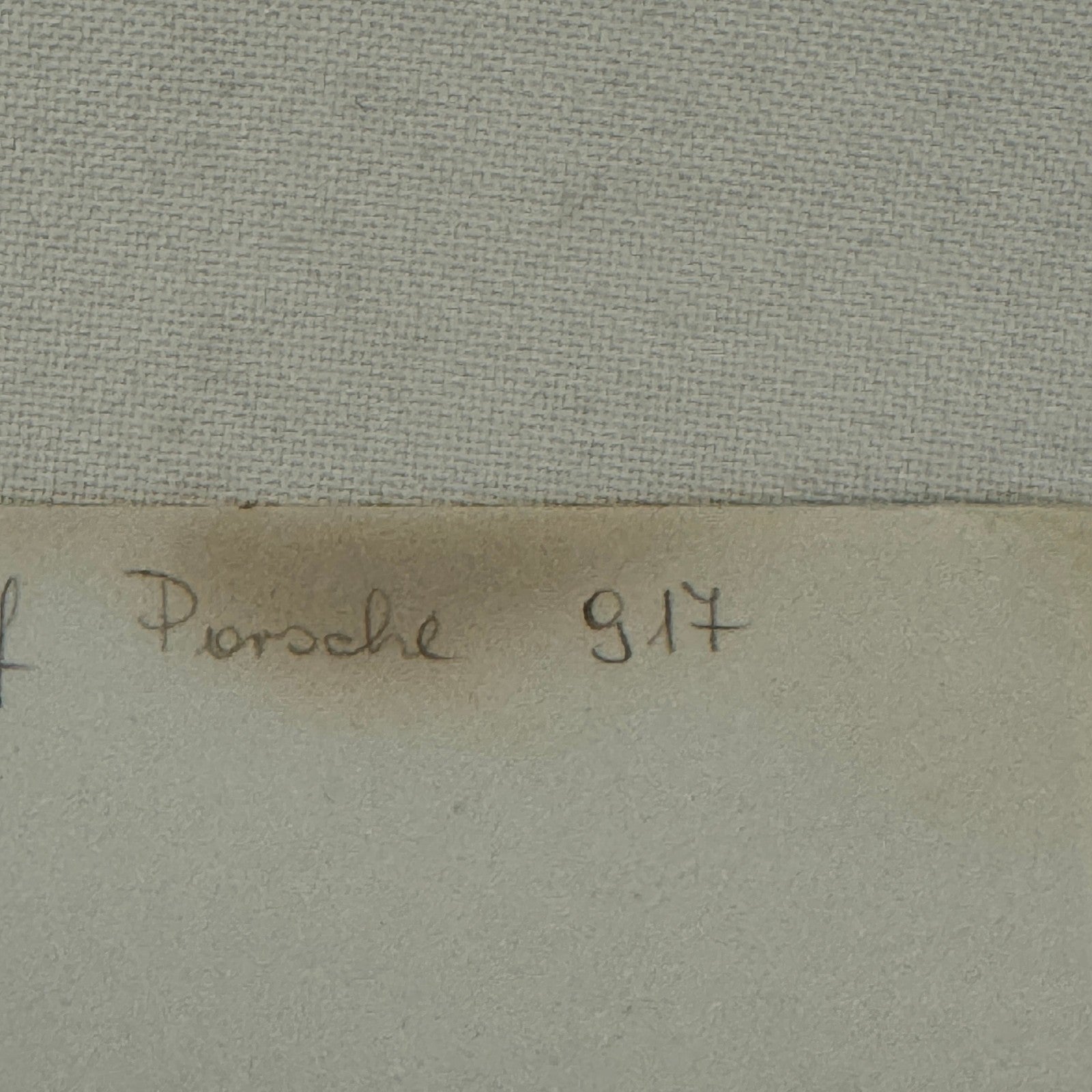 Vintage Porsche 917 Racing Photo Photograph Kurt Ahrens Foto Hruby