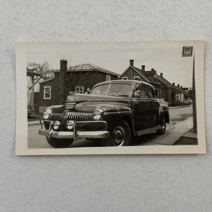 Vintage Car Automobile Snapshot Photo Photograph with Children DS24 Lot 2x