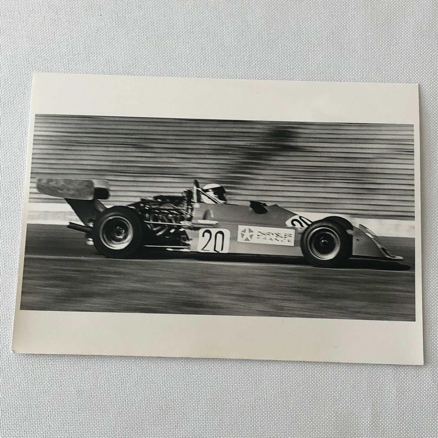 Vintage 1976 Formula 2 F2 Hockenheim Racing Photo Photograph Chevron Chrysler 