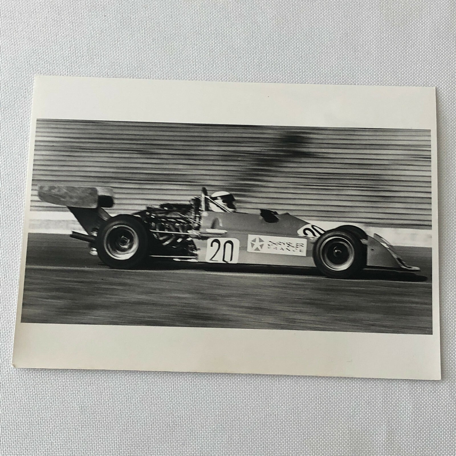 Vintage 1976 Formula 2 F2 Hockenheim Racing Photo Photograph Chevron Chrysler 