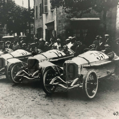 Vintage Racing Car Photograph Photo Image - 1914 Mercedes Benz Cars