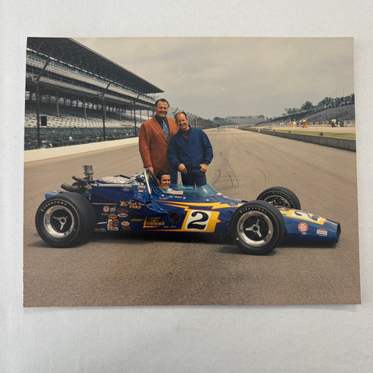 Vintage Indy Racing Photo Al Unser 1970 Car Motorsport Modern Print