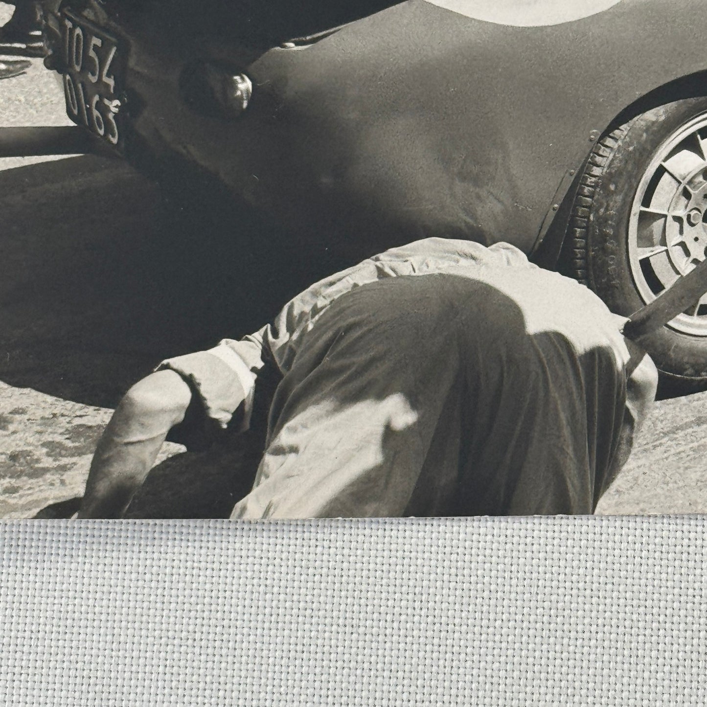 Abarth Simca 1300 Racing Car Photo Photograph Vintage Print